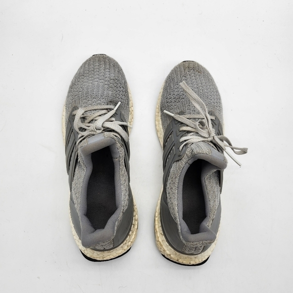 Adidas Ultra Boost BB6150 Gray Running Shoes Sneakers Women Size 8 - Picture 9 of 11